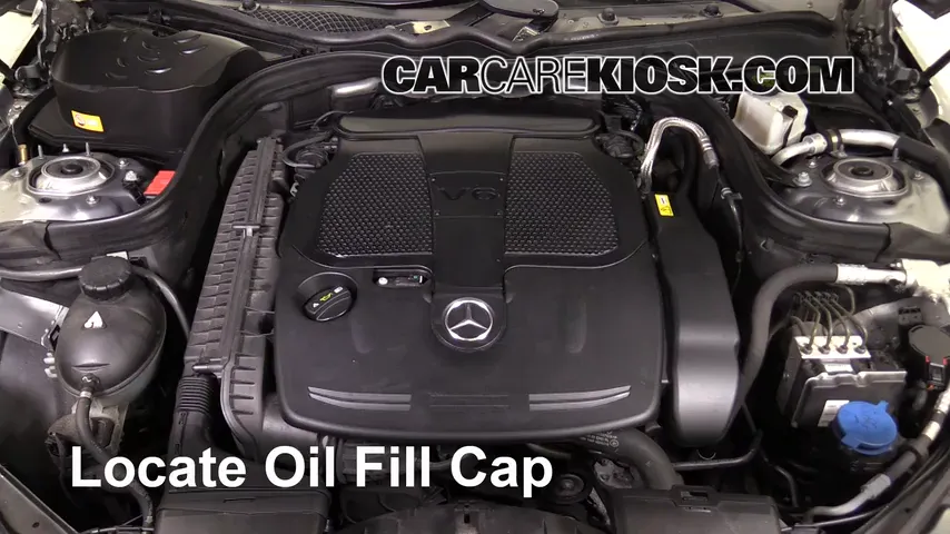 2013 Mercedes-Benz E350 4Matic 3.5L V6 Sedan Oil